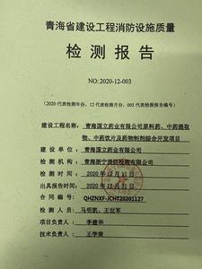 检测报告